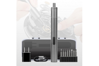 Kingsdun Cordless Electric Screwdriver Set 8Pcs Charging Adjustable Torque Electric Repair Tool Set