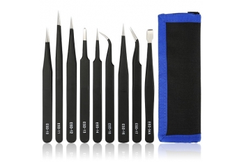 Chinese-cheap-dice professional-anti-static-stainless-steel-tweezers-set-for-mobile-laptop-repair-to