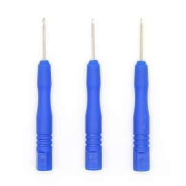 China 2.0*85 mm Slotted Blue PP Handle Black Blade Precision Screwdriver For iPhone6&7 Repair factory