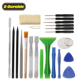 Chine Jeu de tournevis 22 en 1 pincettes en métal en plastique Spudger Pry outils d'ouverture pour la fixation du téléphone usine