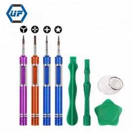 China 8 in 1 Multi-function Professional Repair Opening Tool Kit High Quality Precision Screwdriver Set for iPhone 7 factory