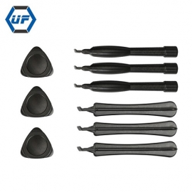 China Black Anti-static Nylon Probe Plastic Spudger Pry Tool for iPhone Mobile Cell Phone Repair Opening Tool Set factory