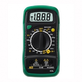 China Hersteller OEM Günstige Mini 3,1 / 2 Palm-Größe Pocket Hand Digital Multimeter Volt Ohm Amp Tester