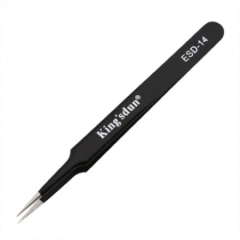 China ESD-14 ESD electronic stainless steel tweezers durable repair tools factory