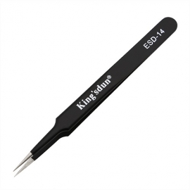 ESD-14 ESD electronic stainless steel tweezers durable repair tools