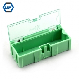 HOT Sale Mini Multifunction Building Block Light Green SMD Components Storage Box-2# Green