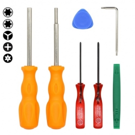 China High Quality Security Screw Driver Game Bit Set Full Tool Repair Kit for Nintendo Wii /DS /DS Lite /GBA/Gamecube factory