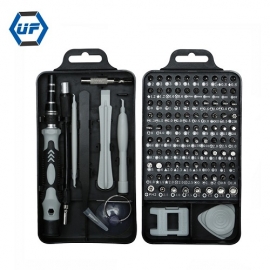 KS-840110 110 in 1 Precision Screwdriver Set with Case , Multi-function Repair Computer Tool Kit ,Magnetic Screwdriver Bit Set