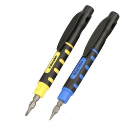 KS-8701 Precision Multi-Pocket Pen Screwdriver with 4 Dispensing Portable Repair Tools