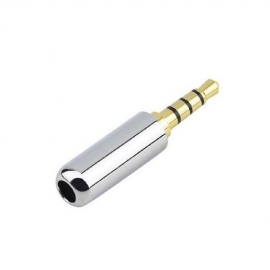 King's dun 3.5 mm Stereo Jack Plug 4 Poles Dual Channel Cover Connector Plugs for Headphone Earphone Soldering