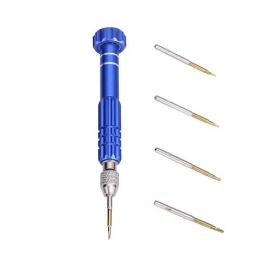 King's dun 5 in 1 CRV Screwdriver Diy Precision Screw Driver Repair Open Tools for iPhone Samsung Galaxy