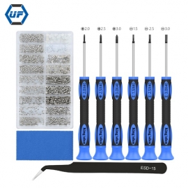 China Kingsdun 10 in 1 Eyeglass Repair Tool Kit Glasses Precision Screwdriver Set factory