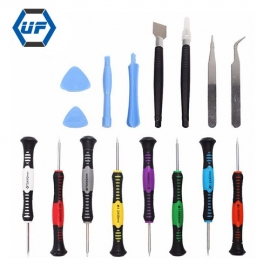 China Kingsdun 16 in1Máquinas de reparo do telefone móvel Kit de ferramentas de chave de fenda de precisão Torx T6 Chave de fenda magnética para Smartphone fábrica