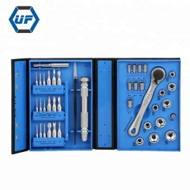 China Kingsdun 41 in 1 Universal-Werkzeugsatz für den täglichen Gebrauch Schraubendreher-Schraubenschlüssel für die Haushaltsarbeit-Fabrik