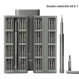 Kingsdun 48 Bits Multi Laptop PC Handytasche Präzision Schraubendreher Set Repair Tool Kit für iPhone Samsung Xiaomi