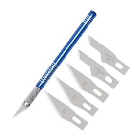 China Kingsdun Aluminum alloy handle engraving knives fixed precision cutters for model engraving repair tools factory