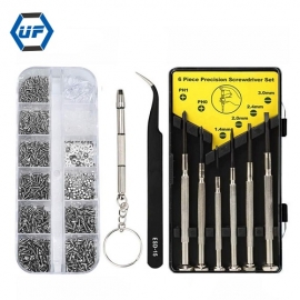 China Kingsdun Eyeglass Repair Kit Sunglasses Repair Kit with Nose Pads Screws Screwdriver Tweezers for eyeglass Repair factory