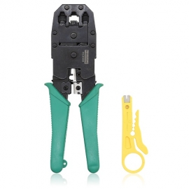 China Kingsdun Multi Wire Cable Crimper PC Network Hand Tools LAN Cable Crimping Plier Clamp Tool 3 in 1 Stripper for 8P8C 6P2C-4C-6C 4P4C TL15 factory