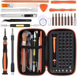 China Conjunto de chave de fenda de precisão Kingsdun, 68 em 1 kit de ferramentas de reparo magnético para iPhone Series / Mac / Ipad / Tablet / Laptop / Óculos / Relógio / Celular / fábrica