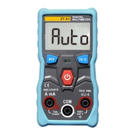 Kingsdun automatic calibration current measurement AC DC voltage current ohm continuity NCV intelligent digital multimeter