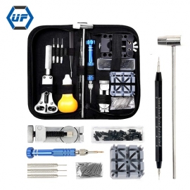 China New Arrival 112 PCS Watch Repair Kit Spring Bar Tool Set Watch Band Link Pin Tool Set factory