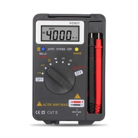 Poche portable de poche AC / DC précision 4000 mot instrument de mesure de haute précision multimètre numérique VC921