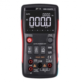 ZT-X high-definition display measuring instrument key-type digital multimeter for frequency, voltage, temperature measurement