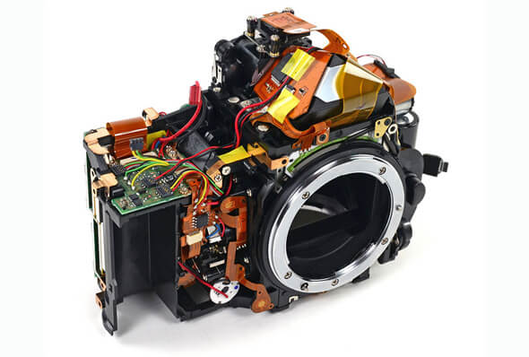 SLR camera repair