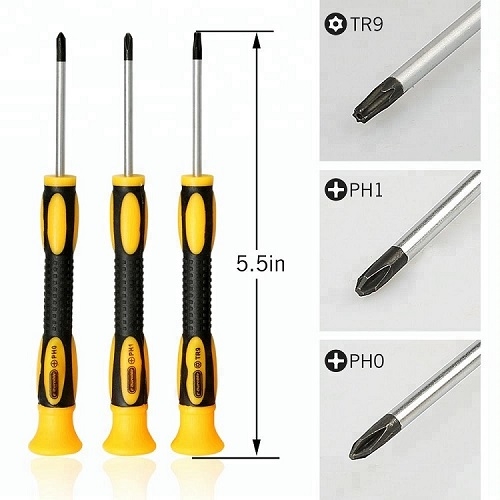 9712 Depósito de espuma juego de destornilladores TORX® HF Set 1, 14 piezas